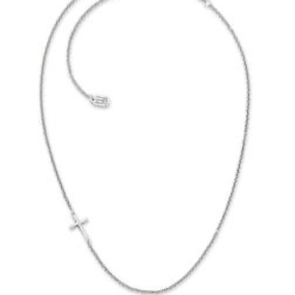 James Avery Sterling Silver Horizon Cross Necklace